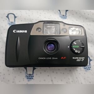 Canon Sure Shot AF-7 Date Compact 35mm Auto Focus Camera (working)